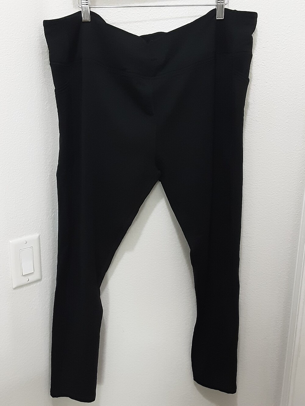 WOOLX Merino Blend Crop Leggings Black